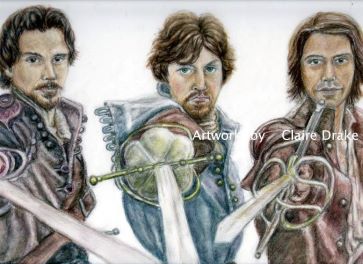 Drawing art by Claire Drake artist and designer