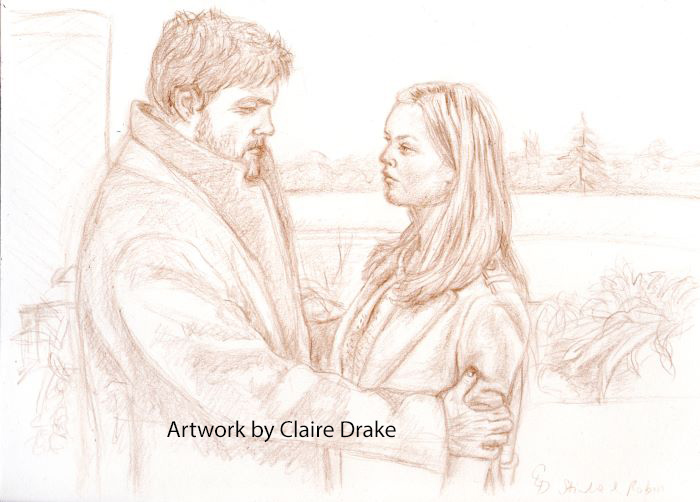 Drawing by Claire Drake Artist and Designer